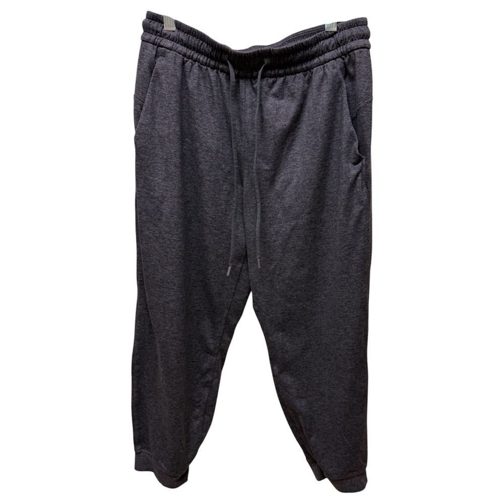 Lululemon Heathered Brown Performance Joggers Drawstring Waist Sz 6 - Picture 1 of 10